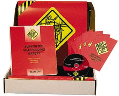 Marcom - Supported Scaffolding Safety, Multimedia Training Kit - 20 Minute Run Time DVD, English and Spanish - Eagle Tool & Supply