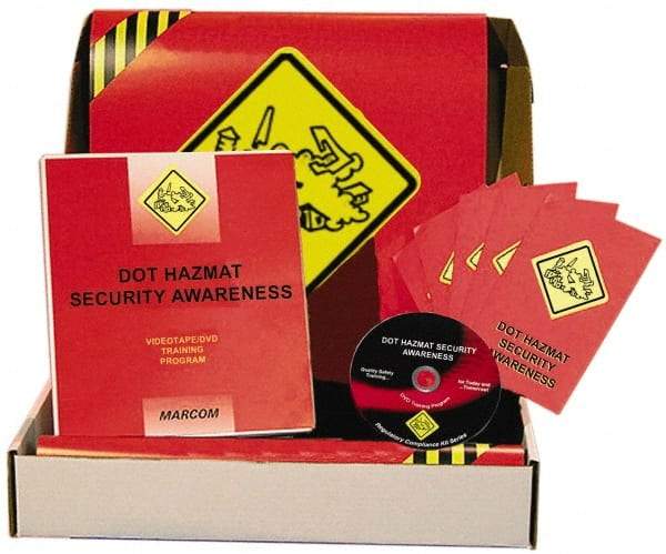 Marcom - DOT HazMat Security Awareness, Multimedia Training Kit - DVD, English - Eagle Tool & Supply