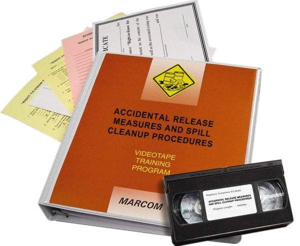 Marcom - Introduction to HAZWOPER Retraining, Multimedia Training Kit - 23 min Run Time DVD, English & Spanish - Eagle Tool & Supply