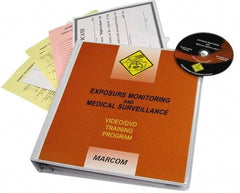 Marcom - Exposure Monitoring & Medical Surveillance, Multimedia Training Kit - 20 min Run Time DVD, English & Spanish - Eagle Tool & Supply