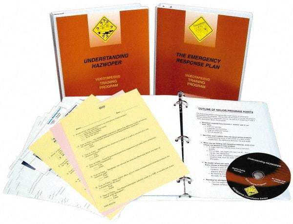 Marcom - Emergency Response: Awareness Training Series, Multimedia Training Kit - DVD, 2 Courses, English & Spanish - Eagle Tool & Supply