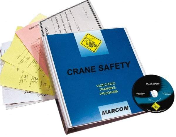 Marcom - Crane Safety, Multimedia Training Kit - DVD, English - Eagle Tool & Supply