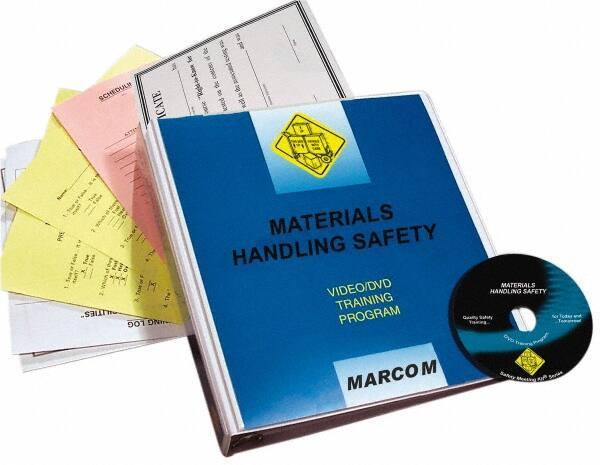 Marcom - Materials Handling Safety, Multimedia Training Kit - 14 Minute Run Time DVD, English and Spanish - Eagle Tool & Supply