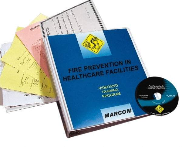 Marcom - Fire Prevention in Healthcare Facilities, Multimedia Training Kit - 19 Minute Run Time DVD, English and Spanish - Eagle Tool & Supply