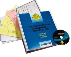 Marcom - Preventing Sexual Harassment for Employees, Multimedia Training Kit - 16 Minute Run Time DVD, English and Spanish - Eagle Tool & Supply