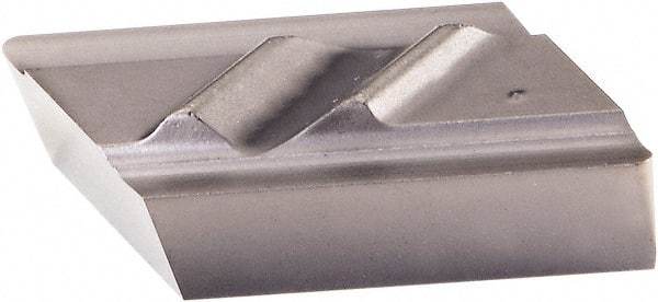 Kennametal - NPL51, KCU10 Grade Carbide Profiling Insert - AlTiN Finish, 55° Incl Angle, Parallelogram, 0.4566" Side Length, 1/8" Thick, 1/64" Corner Radius - Eagle Tool & Supply