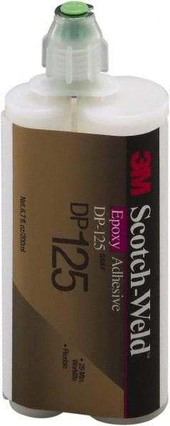 3M - 400 mL Syringe Two Part Epoxy - 25 min Working Time, Series DP125 - Eagle Tool & Supply