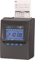 Lathem Time - Time Clocks & Time Recorders Punch Style: Electronic Power Source: Rechargeable Battery Pack - Eagle Tool & Supply