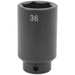 SK - Impact Socket - 1/2"DR 36MM DEEP IMPACT SOCKET - Eagle Tool & Supply