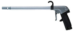 Guardair - 120 Max psi High Power Venturi Nozzle Pistol Grip Blow Gun - 3/8 NPT, 60" Tube Length, Aluminum - Eagle Tool & Supply