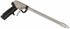 Guardair - 120 Max psi Whisper Jet Pistol Grip Blow Gun - 3/8 NPT, 12" Tube Length, Aluminum - Eagle Tool & Supply