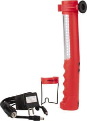 Bayco - 12 VDC & 120 VAC, 1 Watt, Cordless, LED Portable Handheld Work Light - 1 Head, 170 & 200 Lumens, Polymer, 292mm Long x 58mm Wide x 53mm High - Eagle Tool & Supply