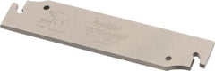 Iscar - 1.0236" Blade Height, 0.1339" Blade Width, 4.3307" OAL, Neutral Cut, Single End Indexable Cut-Off Blade - TGFH Blade, Sumo-Grip, Tang-Grip Series - Eagle Tool & Supply
