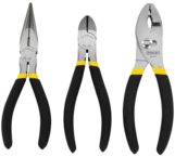 STANLEY® 3 Piece Basic Plier Set - Eagle Tool & Supply