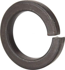 Value Collection - 1-7/8", 1.883" ID, 0.422" Thick Split Lock Washer - Grade 8 Spring Steel, Uncoated, 1.883" Min ID, 1.914" Max ID, 2.811" Max OD - Eagle Tool & Supply