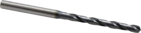 OSG - #7 130° Powdered Metal Jobber Drill - V Finish, Right Hand Cut, Spiral Flute, Straight Shank, 96mm OAL, Standard Point - Eagle Tool & Supply