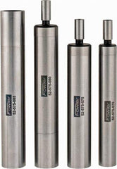 Fowler - 3/8, 1/2 Inch Shank Diameter, 0.0002 Inch Accuracy, Edge Finder Set - 0.5 Inch Head Diameter, Cylindrical Head Type, Includes 4 Attachments, Wooden Case, 4 Pieces - Eagle Tool & Supply