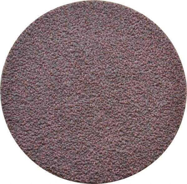 Standard Abrasives - 2 Inch Diameter, 50 Grit Aluminum Oxide Quick Change Disc - Type P Attaching System, Red, Coarse Grade, 25,000 Max RPM - Eagle Tool & Supply