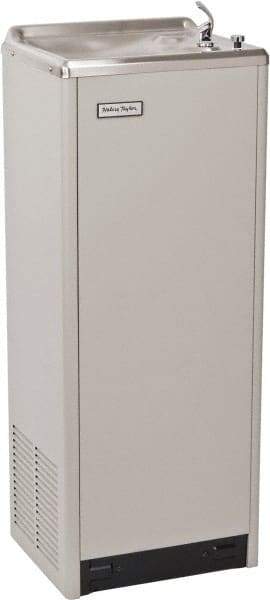 Halsey Taylor - 4 GPH Cooling Capacity Deluxe Floor Standing Water Cooler & Fountain - Heavy Gauge, 105 Max psi, 120 VAC Volts, 230 Watts, 2.5 Full Load Amperage, Vinyl Clad Steel - Eagle Tool & Supply