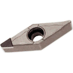 Iscar - VBMT331 T Grade IB55 CBN Turning Insert - Uncoated, 35° Diamond, 3/8" Inscr Circle, 3/16" Thick, 1/64" Corner Radius - Eagle Tool & Supply