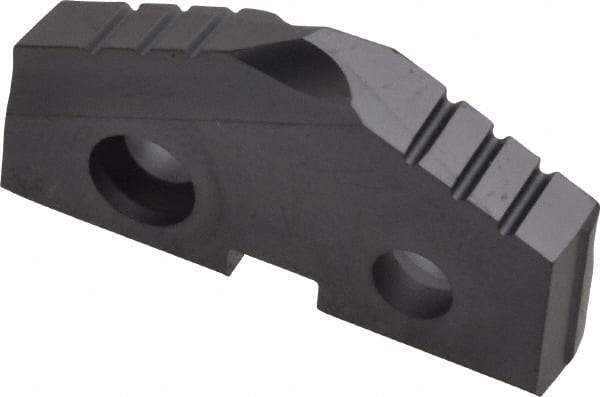 Allied Machine and Engineering - 1-5/32" Diam x 3/16" Thick, Seat Code 2, 132° Included Angle Spade Drill Insert - TiAlN Coated, Carbide, Grade P40, Series T-A - Eagle Tool & Supply