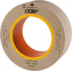 Camel Grinding Wheels - 20" Diam x 12" Hole x 2" Wide Centerless & Cylindrical Grinding Wheel - 80 Grit, Aluminum Oxide, Type 1, Vitrified Bond, No Recess - Eagle Tool & Supply