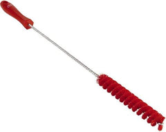 Vikan - 3/4" Diam Polyester Valve Brush - 19-5/8" OAL, 5-3/4" Head Length, Polypropylene & Stainless Steel Handle - Eagle Tool & Supply