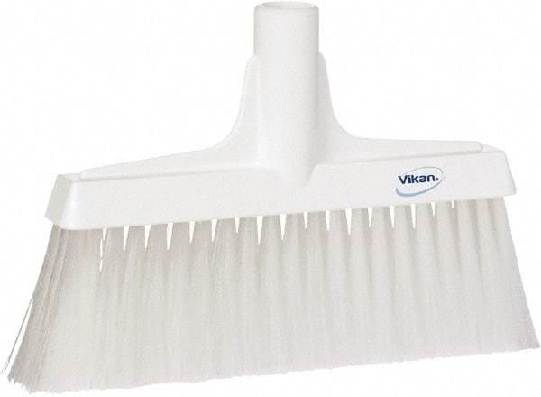 Vikan - 6-3/4" OAL Polyester Bristle Lobby Broom - 3" Bristle Length, 9-1/2" Wide - Eagle Tool & Supply