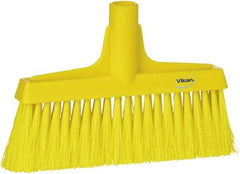 Vikan - 6-3/4" OAL Polyester Bristle Lobby Broom - 3" Bristle Length, 9-1/2" Wide - Eagle Tool & Supply