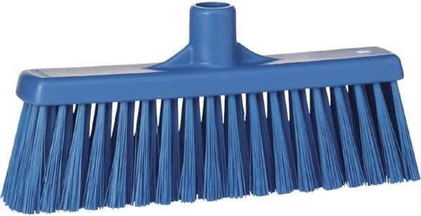 Vikan - 5-5/8" OAL Polyester Bristle Lobby Broom - 3" Bristle Length, 11" Wide - Eagle Tool & Supply