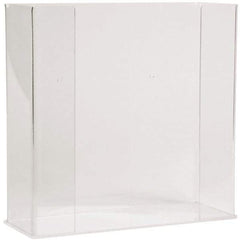 PRO-SAFE - Table and Wall Mount Disposable Glove Dispenser - 10-3/8 Inch Wide x 3-3/4 Inch Deep x 10-1/4 Inch High, Clear - Eagle Tool & Supply