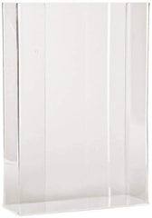 PRO-SAFE - Table and Wall Mount Disposable Glove Dispenser - 10-3/8 Inch Wide x 3-3/4 Inch Deep x 15-1/4 Inch High, Clear - Eagle Tool & Supply