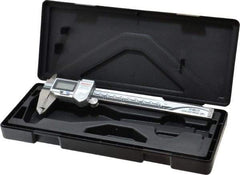 Mitutoyo - 0 to 150mm Range, 0.01mm Resolution, IP67 Electronic Caliper - 40mm Carbide-Tipped Jaws, 0.02mm Accuracy, SPC Output - Eagle Tool & Supply