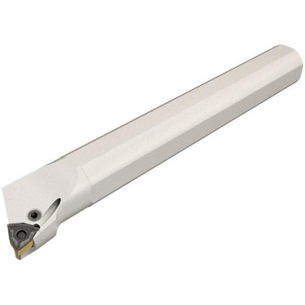 Iscar - 20mm Min Bore Diam, 150mm OAL, 16mm Shank Diam, A-PWLN Indexable Boring Bar - 27mm Max Bore Depth, WNM.. 06T3.. Insert, Clamp Holding Method - Eagle Tool & Supply