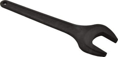 Facom - 75mm Standard Service Open End Wrench - 19-11/16" OAL, Single End, Black Finish, 15° Head Angle - Eagle Tool & Supply