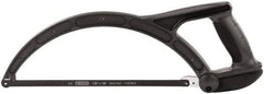 Stanley - 12" Hacksaw - 4" Throat Depth, High Impact Polypropylene Handle, Closed Grip Handle - Eagle Tool & Supply