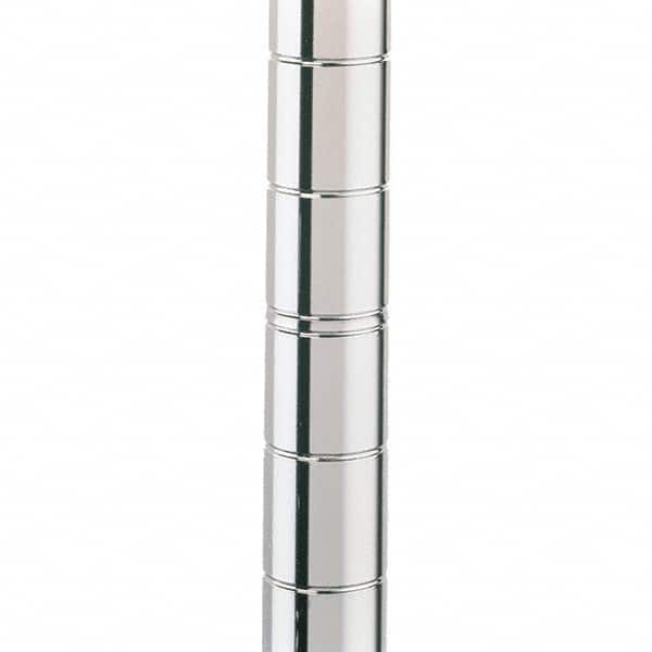 Metro - 1" Wide x 33" High x 1" Long Open Shelving Mobile Shelving Post - Eagle Tool & Supply