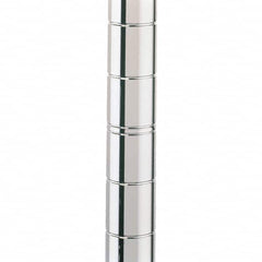 Metro - 1" Wide x 33" High x 1" Long Open Shelving Mobile Shelving Post - Eagle Tool & Supply