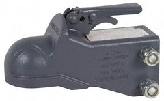 Bulldog - 2-5/16" Ball Size Adjustable Channel Hitch Coupler - 14,000 Lb Max Capacity, Primed Finish - Eagle Tool & Supply