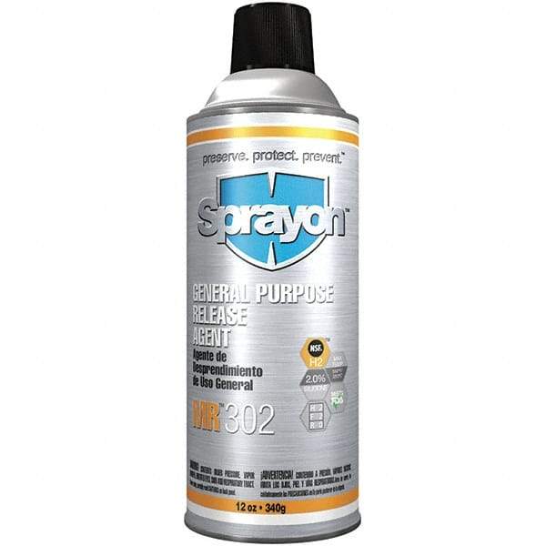 Krylon - 12 Ounce Aerosol Can, General Purpose Mold Release - Food Grade, Silicone Composition - Eagle Tool & Supply