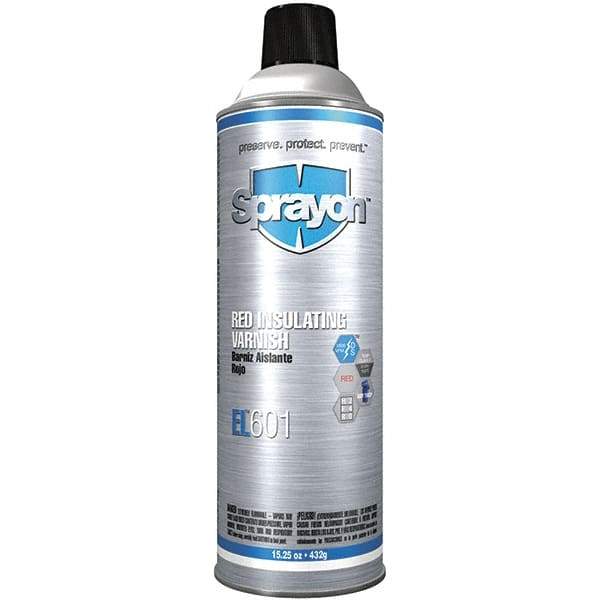 Sprayon - 20 oz Red Insulating Varnish - 20 Ounce Container - Eagle Tool & Supply