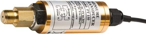Extech - 150 Max psi, NPT Connection Pressure Transducer - 1/4" Thread - Eagle Tool & Supply