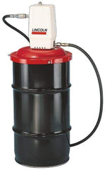 Lincoln - Grease Lubrication Aluminum Air-Operated Pump - For 120 Lb Container - Eagle Tool & Supply