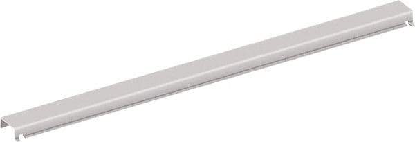 Interlake Mecalux - 2" Wide, 1-5/8" High, Open Shelving Roll In Crossbar - 42" Long, Use with Interlake Pallet Rack - Eagle Tool & Supply