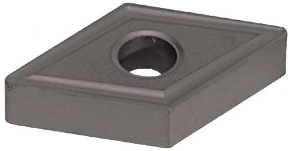 Hertel - DNMG432 M2 Grade HT10 Carbide Turning Insert - Uncoated, 55° Diamond, 1/2" Inscr Circle, 3/16" Thick, 1/32" Corner Radius - Eagle Tool & Supply