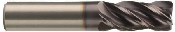 Kennametal - 3/4" Diam 3 Flute Solid Carbide 0.06" Corner Radius End Mill - Eagle Tool & Supply