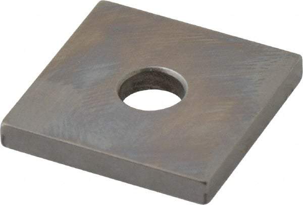 Mitutoyo - 0.127" Square Steel Gage Block - Accuracy Grade 0, Includes Certificate of Inspection - Eagle Tool & Supply