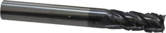 ProMax - 5/16" Diam, 3/4" LOC, 4 Flute Solid Carbide Roughing & Finishing Square End Mill - AlTiN Finish, 2-1/2" OAL, 5/16" Shank Diam, Straight Shank, 40° Helix, Centercutting, Regular Length - Eagle Tool & Supply