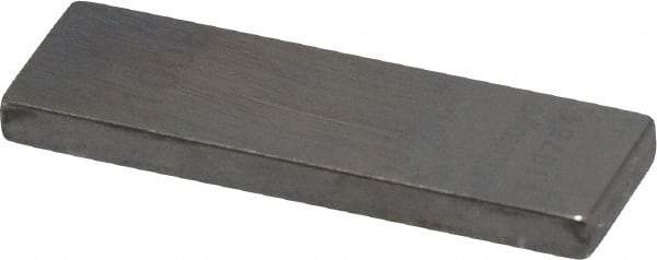 Mitutoyo - 0.1008" Rectangular Steel Gage Block - Accuracy Grade 0, Includes Certificate of Inspection - Eagle Tool & Supply