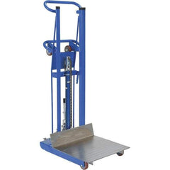 Vestil - 1,000 Lb Capacity, 53" Lift Height, Portable Workstation Manually Operated Lift - Eagle Tool & Supply
